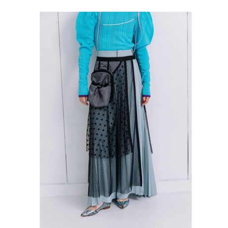 Instalive　AULA AILA 2027SS TULLE WRAP SKIRT 1271-07018