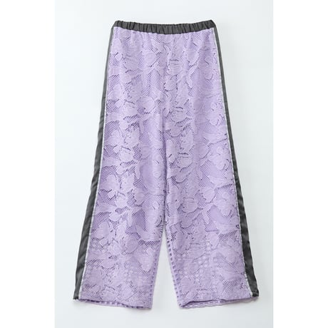 Instalive　AULA AILA 2027SS　SIDE LINE LACE PANTS 1271-06045