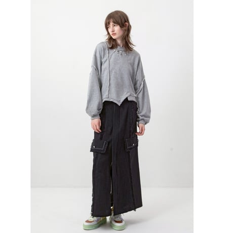 7/20 Instalive AULA AILA 2026aw　CAIN＆BIJOU PULLOVER　1264-08013
