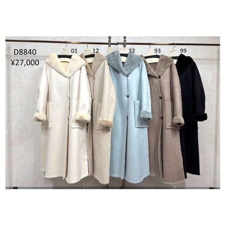 10/13 Instalive　DOS DIOSAS 26Winter ロングフェイクムートン　　D8840