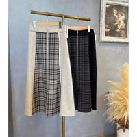 10/11  EimeeLaw フロントシャギーメルトンZIPフレアースカート