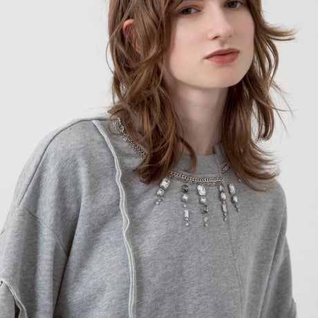 7/20 Instalive AULA AILA 2026aw　CAIN＆BIJOU PULLOVER　1264-08013
