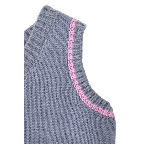 7/20 Instalive AULA AILA 2026aw 2WAY KNIT VEST　1264-09001