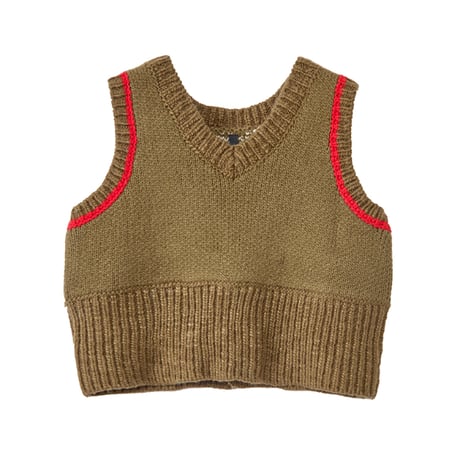 7/20 Instalive AULA AILA 2026aw 2WAY KNIT VEST　1264-09001