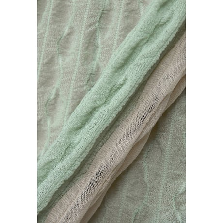 Instalive　AULA AILA 2027SS　SHEER JACQARD PULLOVER 1271-08046