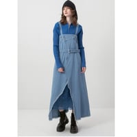 7/20 Instalive AULA AILA 2026aw　LACE LAYER DENIM JUMPER SKIRT　1264-03020