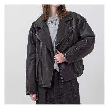 7/20 Instalive AULA AILA 2026aw　BOA VEST SET RIDERS JACKET　1264-01021