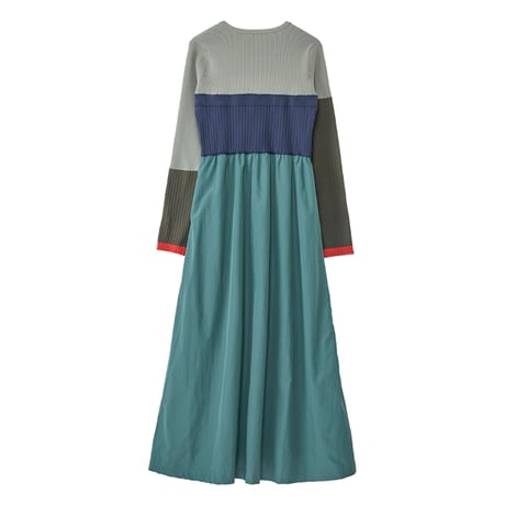 7/20 Instalive AULA AILA 2026aw　KNIT DOCKING ONE-PIECE　1264-03029