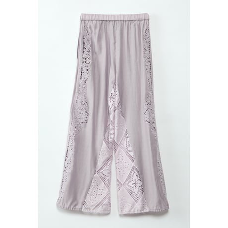 Instalive　AULA AILA 2027SS　EMBROIDERY PANTS 1271-06056