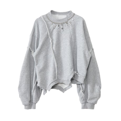 7/20 Instalive AULA AILA 2026aw　CAIN＆BIJOU PULLOVER　1264-08013