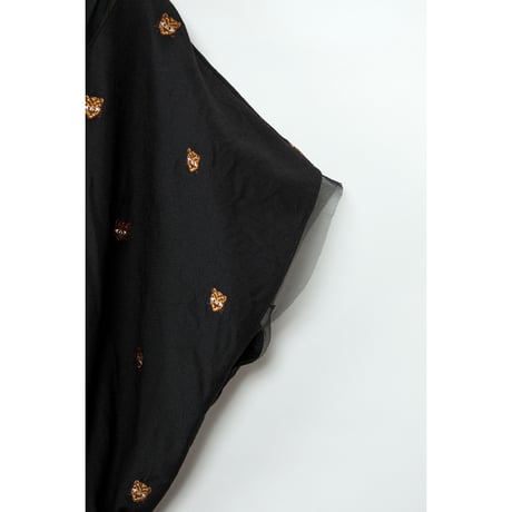Instalive　AULA AILA 2027SS　LEOPARD EMBROIDERY ALL IN ONE 1271-06037