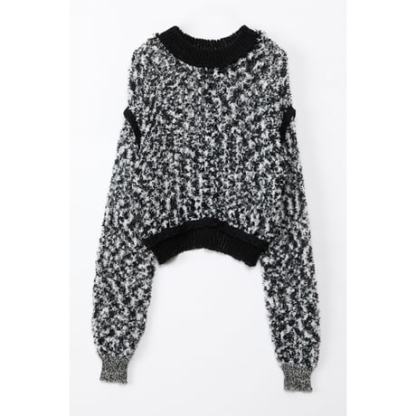 Instalive　AULA AILA 2027SS　2WAY PAPER YARN MESH PULLOVER 1271-09020