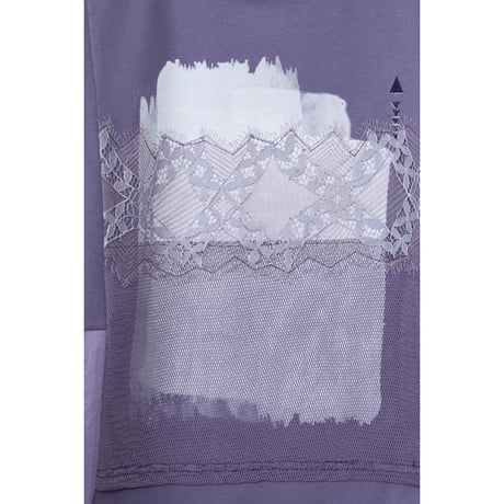 Instalive　AULA AILA 2027SS　LAYERED PRINT T-SHIRT 1271-08059