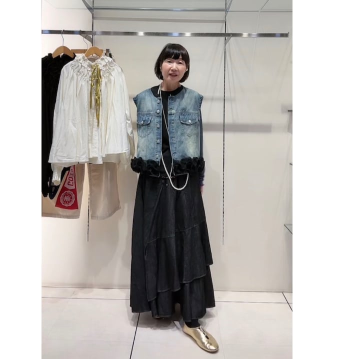 9/6、8/30、7/13、5/18 Instalive ayane 2026AW ダンガリー
