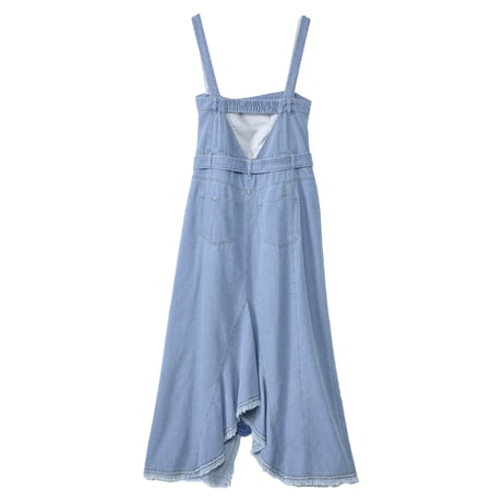 7/20 Instalive AULA AILA 2026aw　LACE LAYER DENIM JUMPER SKIRT　1264-03020
