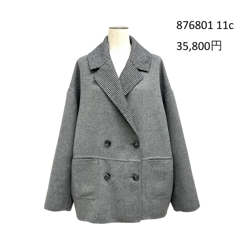 Instalive ayane 2026 Winter 【限定】リバーシブルコート 87680