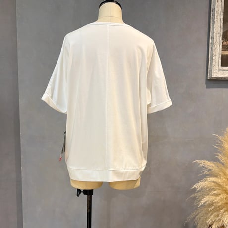 7/25 Instalive Mia  前切替プリントTシャツ　90172606001