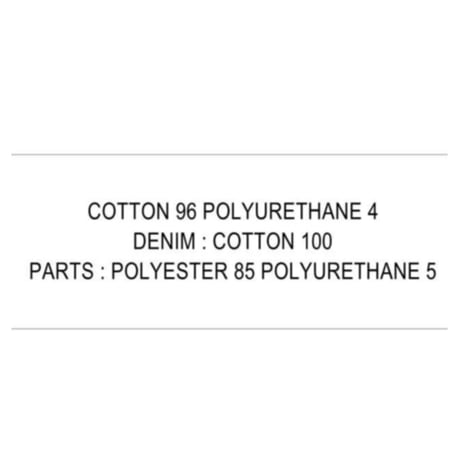 Instalive　AULA AILA 2027SS　DENIM DOCKING PULLOVER 1271-08028