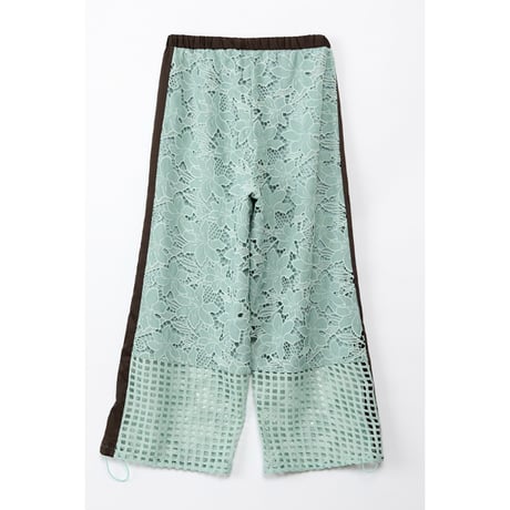 Instalive　AULA AILA 2027SS　SIDE LINE LACE PANTS 1271-06045