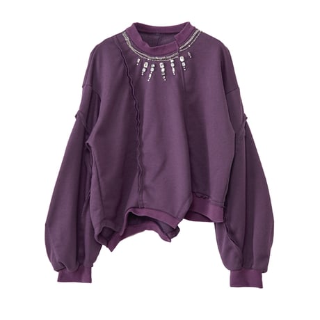 7/20 Instalive AULA AILA 2026aw　CAIN＆BIJOU PULLOVER　1264-08013