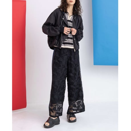Instalive　AULA AILA 2027SS　SIDE LINE LACE PANTS 1271-06045
