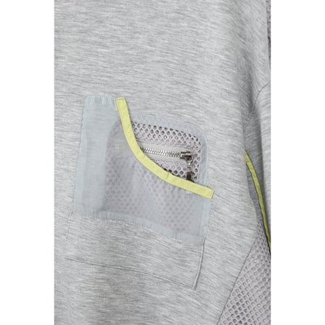 Instalive　AULA AILA 2027SS　SHEER COMBINATION PULLOVER 1271-08017