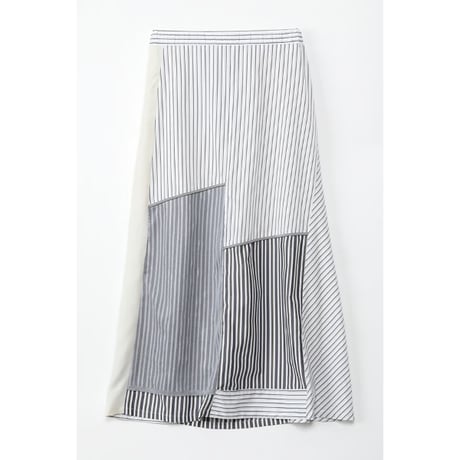 Instalive　AULA AILA 2027SS　STRIPE SHIRT SKIRT 1271-07032