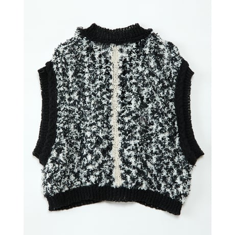 Instalive　AULA AILA 2027SS　PAPER YARN MESH VEST 1271-09019