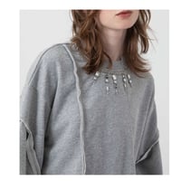 7/20 Instalive AULA AILA 2026aw　CAIN＆BIJOU PULLOVER　1264-08013
