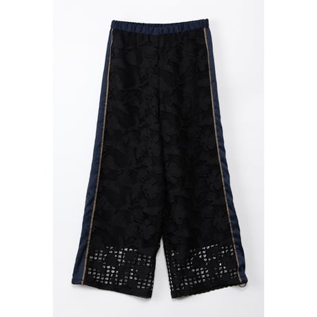 Instalive　AULA AILA 2027SS　SIDE LINE LACE PANTS 1271-06045