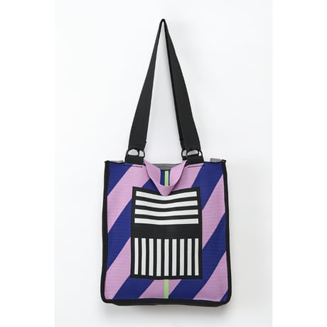 Instalive　AULA AILA 2027SS　2WAY BORDER KNIT BAG 1271-10026