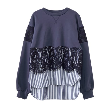 7/20 Instalive AULA AILA 2027 PreSpring　3FABRIC PULLOVER　1271-08008