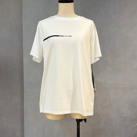 7/25 Instalive Mia ラインロゴ袖切替Tシャツ　90172606003