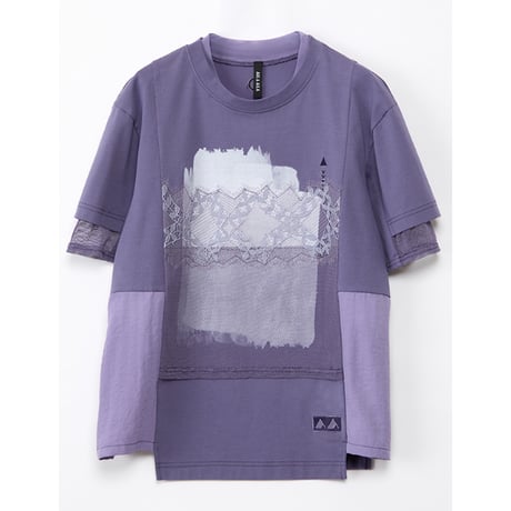 Instalive　AULA AILA 2027SS　LAYERED PRINT T-SHIRT 1271-08059