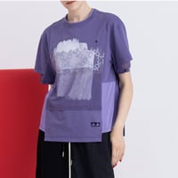 Instalive　AULA AILA 2027SS　LAYERED PRINT T-SHIRT 1271-08059