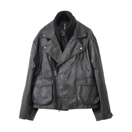 7/20 Instalive AULA AILA 2026aw　BOA VEST SET RIDERS JACKET　1264-01021