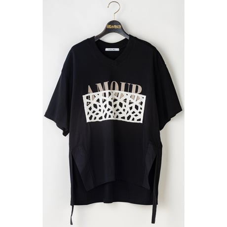 10/23 Instalive　Lallia Mu 2027Spring レースドッキングロゴカットソー　2711535