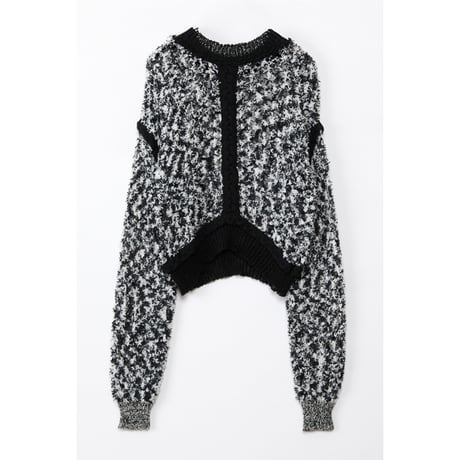 Instalive　AULA AILA 2027SS　2WAY PAPER YARN MESH PULLOVER 1271-09020