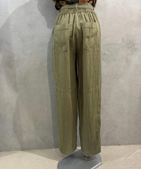 DKNY Rayon Mix Belted Pants KA