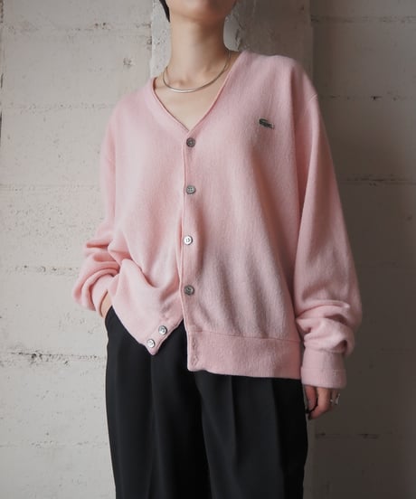 IZOD LACOSTE Made in USA V Neck Cardigan PI