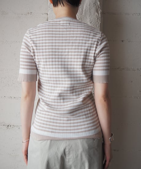 1970's Border S/S Knit BEIV
