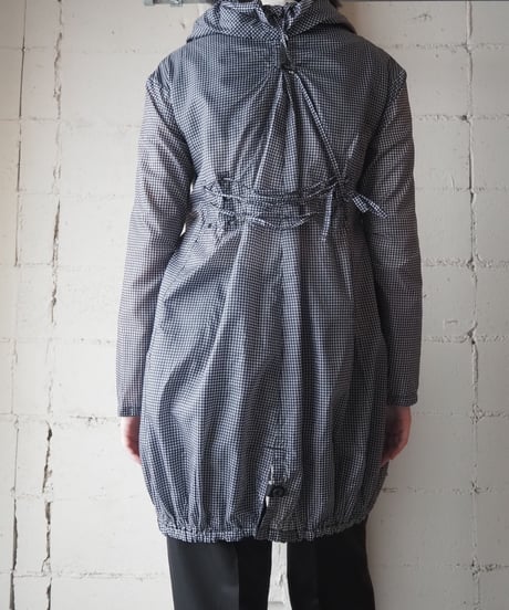 MARITHÉ FRANÇOIS GIRBAUD Drawstring Design Nylon Coat BKWH