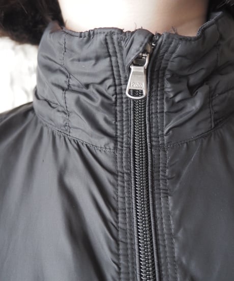 POLO RALPH LAUREN Stand Collar Zip Up Jacket BK