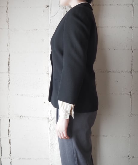 GIANFRANCO FERRE Made in Italy Wool Tailored Jacket BK