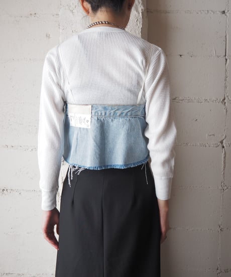 REMAKE Denim Bustier LBL