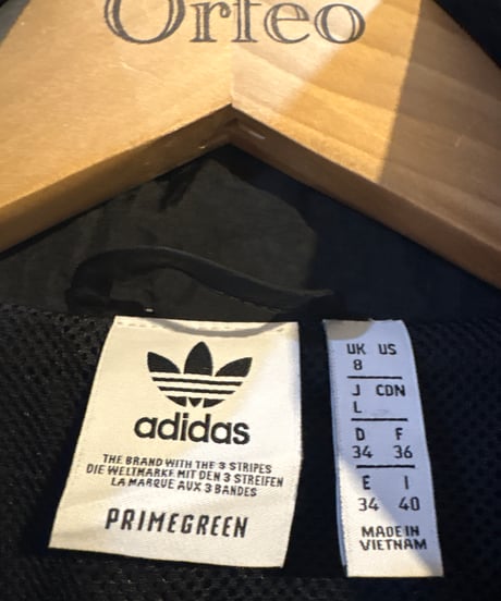 adidas Colorful Embroidery Nylon Short Jacket BK