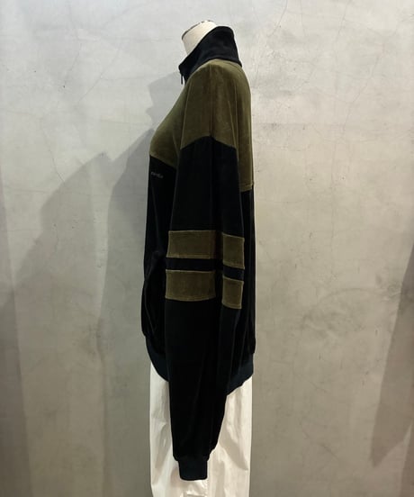 pierre cardin Velour Track Jacket BK KA