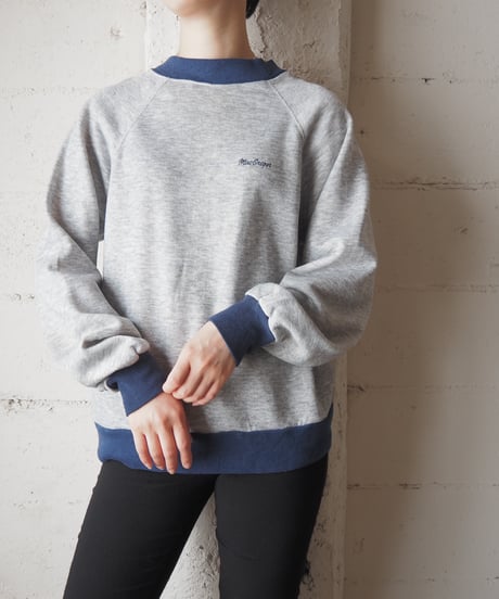 1980's McGREGOR Bicolor Raglan Sweat GRNV