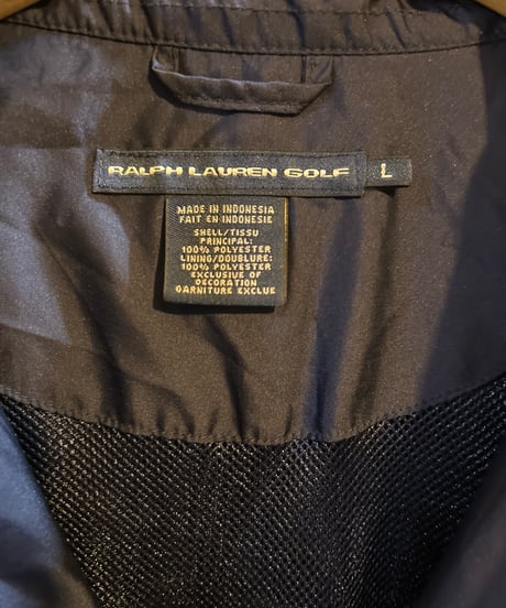 RALPH LAUREN GOLF Stand Collar Zipup Vest NV
