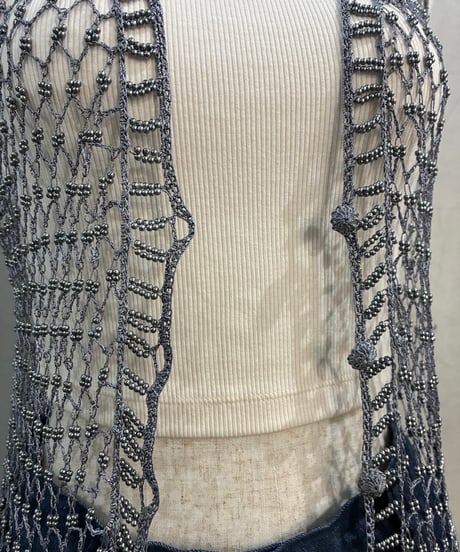 Beads Crochet Vest GR